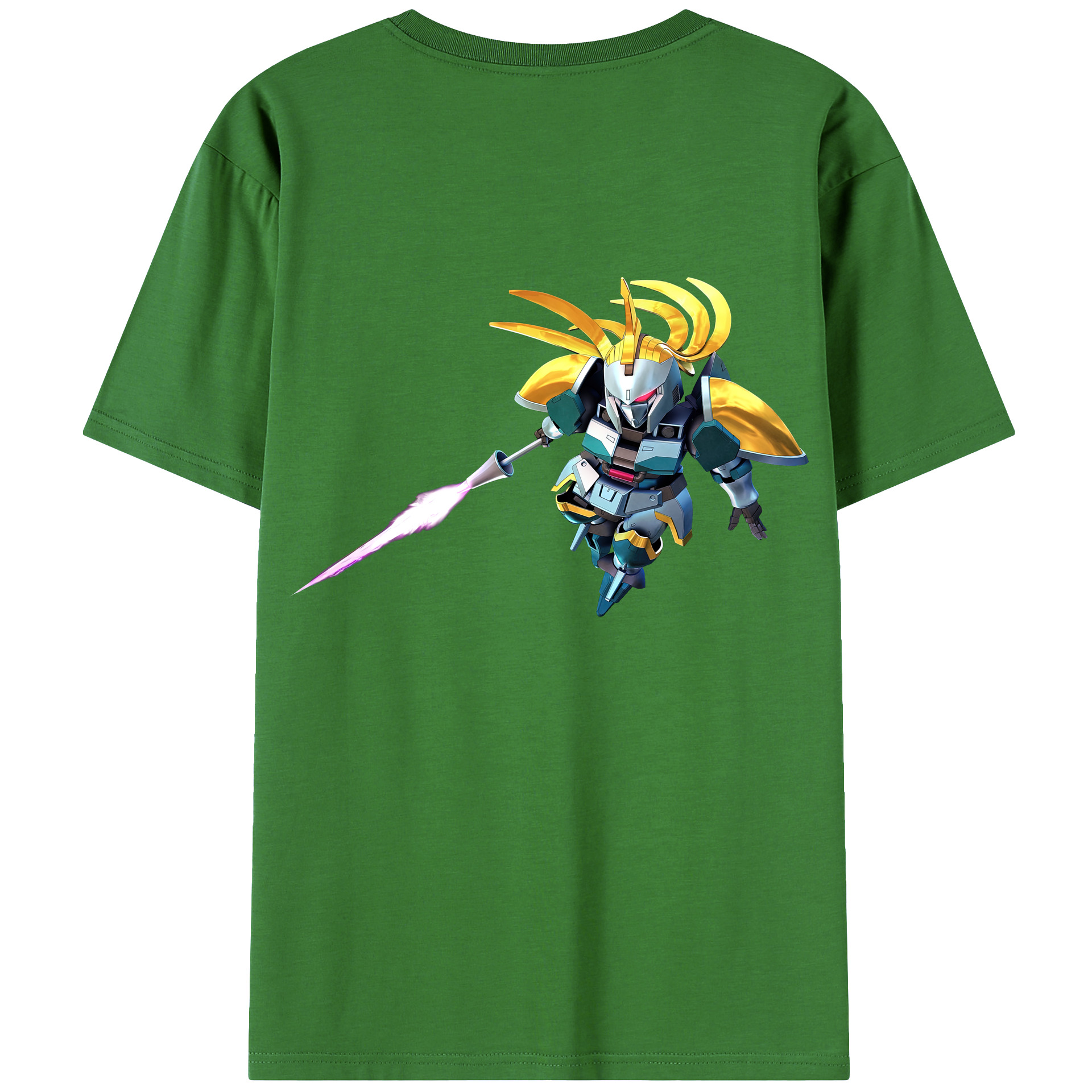 （画像用） 機動戦士ガンダム Mobile Suit Gundam レディース半袖Tシャツ(バックプリント)